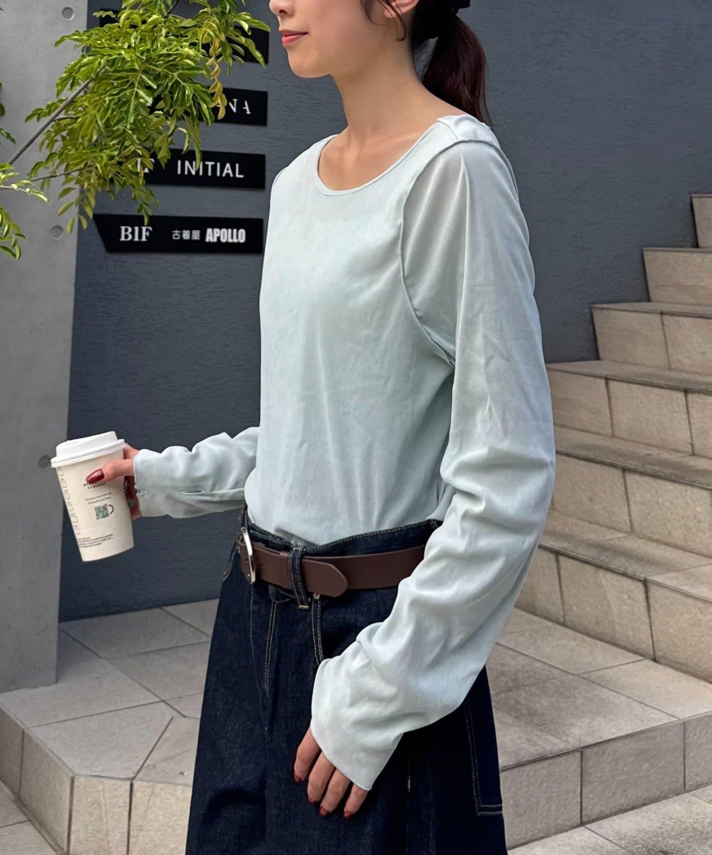 透視植絨復古工藝後系蝴蝶結上衣