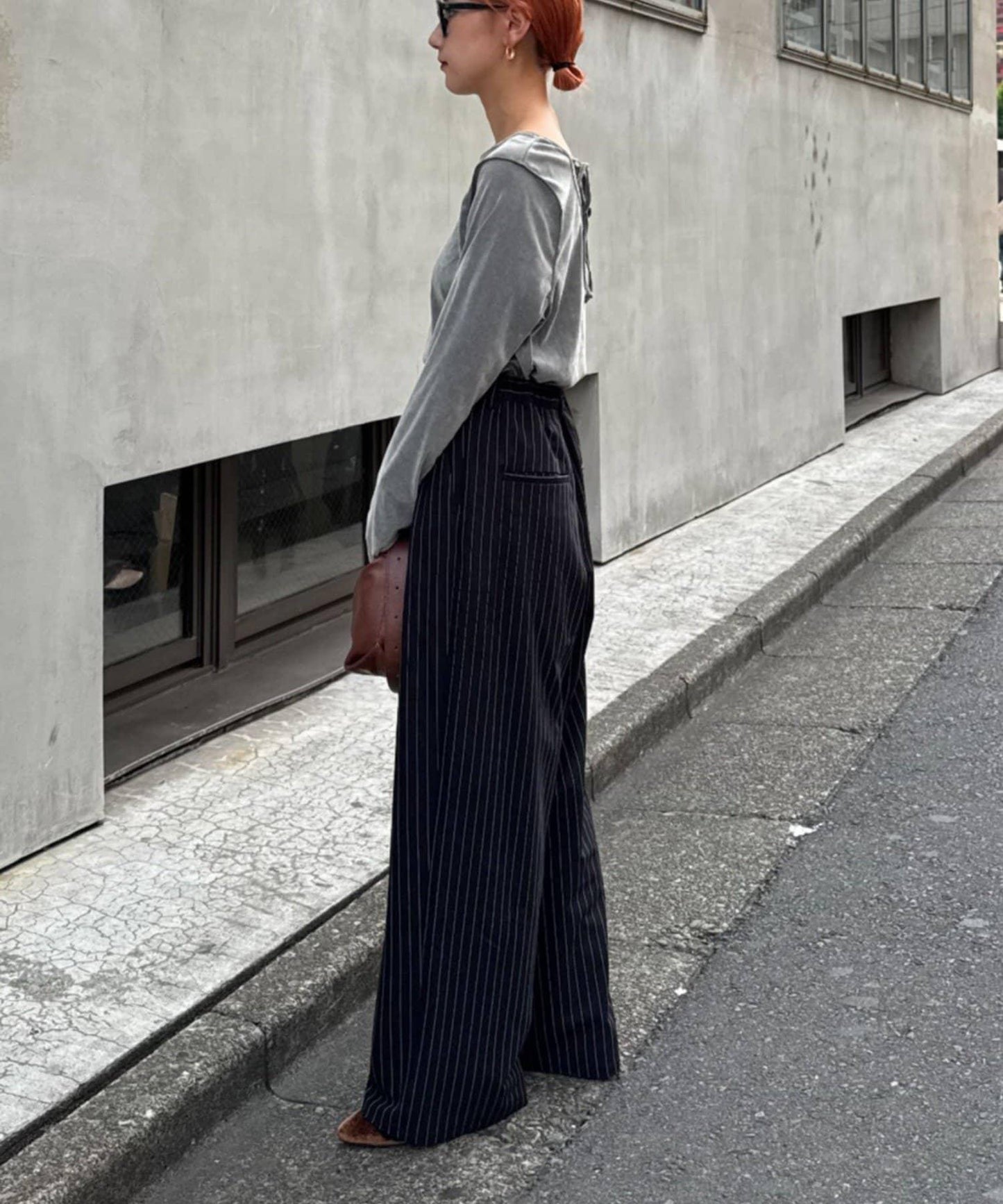 透視植絨復古工藝後系蝴蝶結上衣