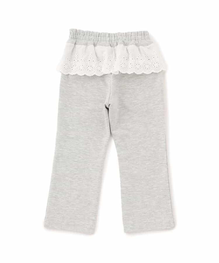 荷葉邊蕾絲/7天造型褲 十分褲