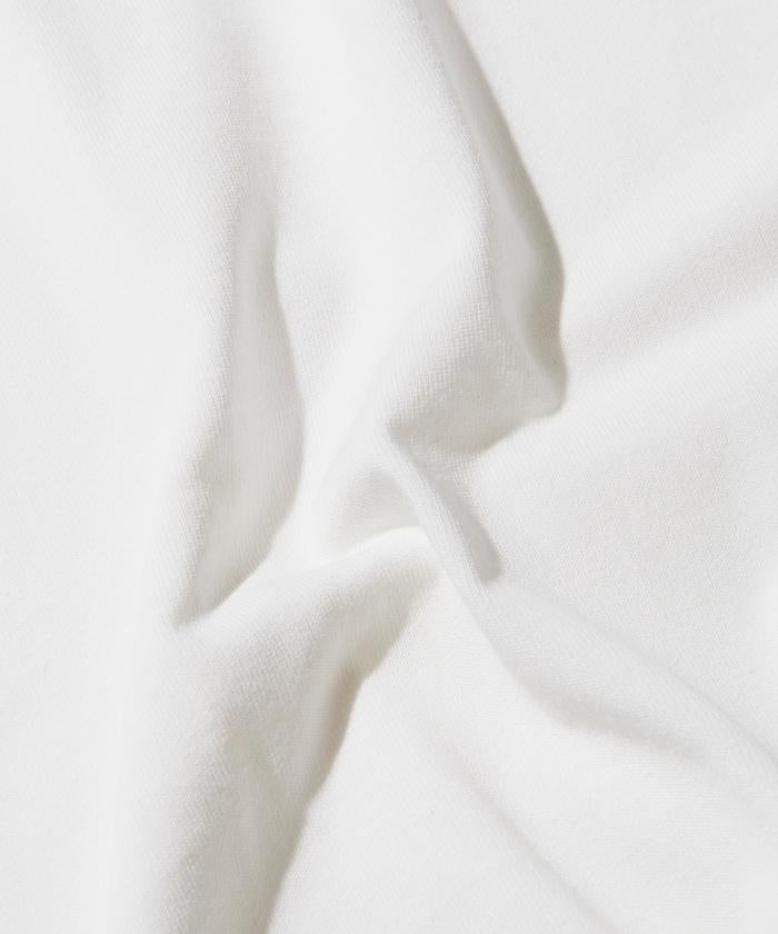 寬鬆版型 美國棉 拼接袖 抽繩 T恤