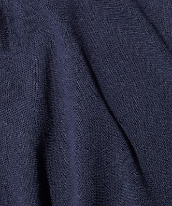 寬鬆版型 美國棉 拼接袖 抽繩 T恤