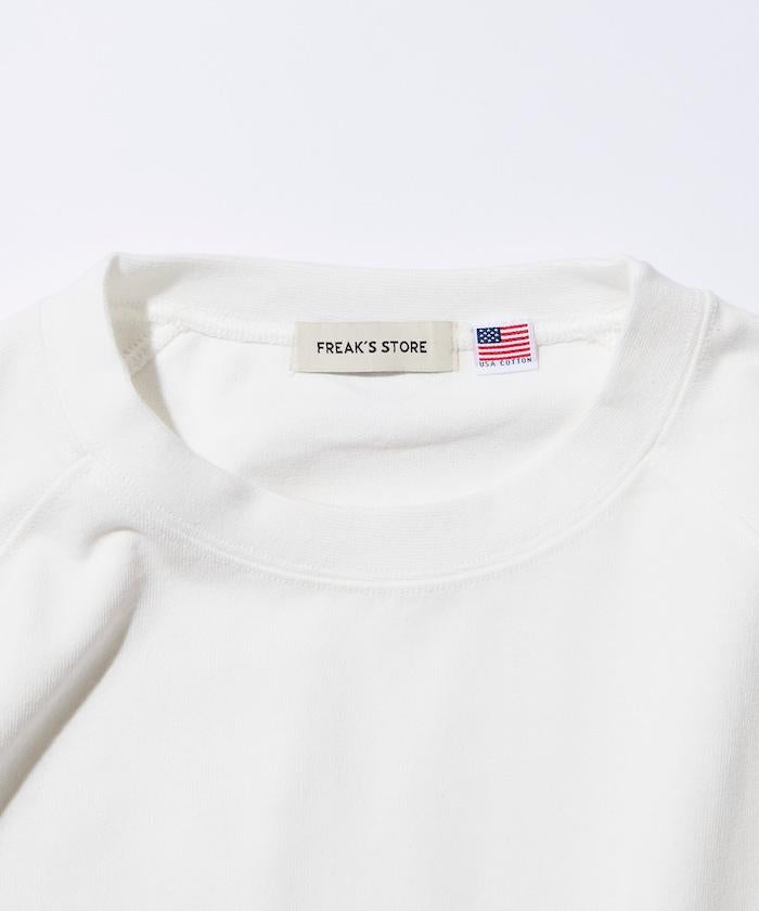 寬鬆版型 美國棉 拼接袖 抽繩 T恤