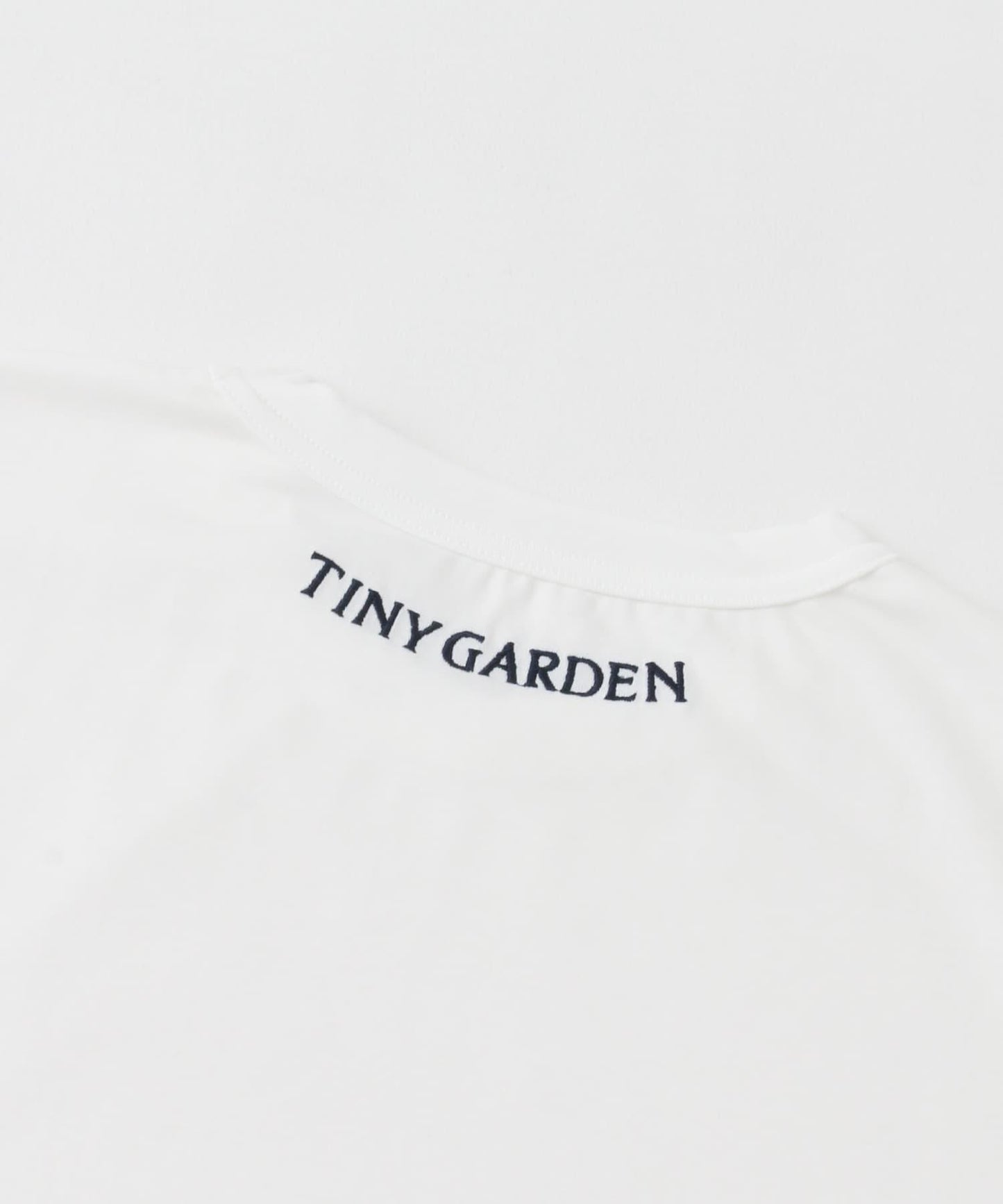「防紫外線」「吸水速幹」TINY GARDEN PRODUCTS 防紫外線速幹功能刺繡T恤