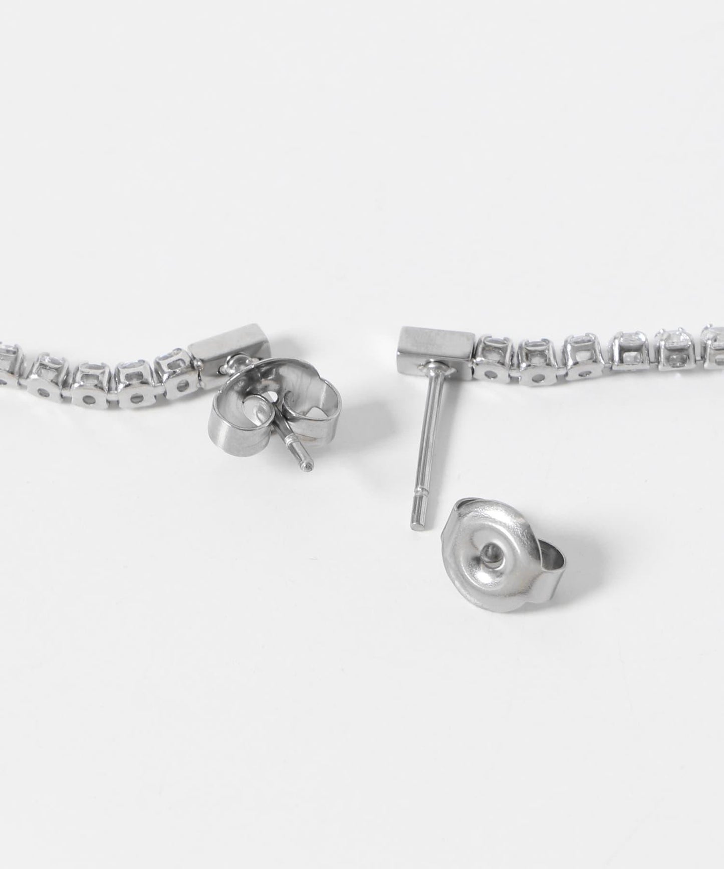 不鏽鋼裝飾鏈條耳環