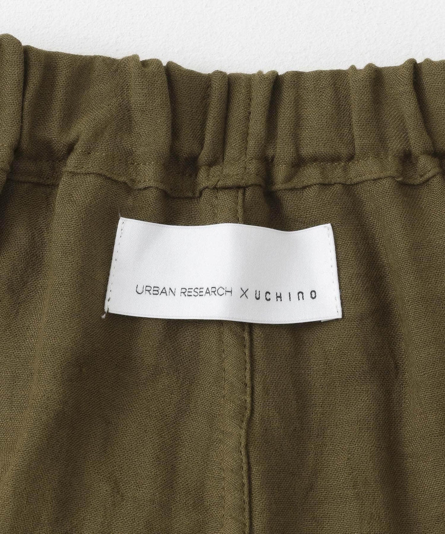 URBAN RESEARCH×UCHINO 柔軟觸感紗布睡衣短褲 M