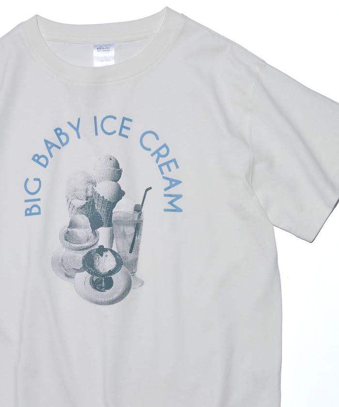 特別款 BIG BABY ICE CREAM 照片印花T恤