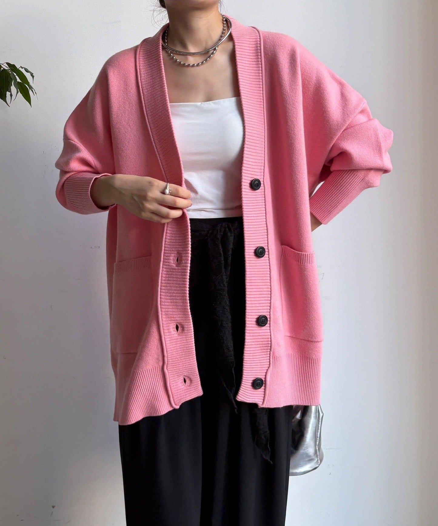 可機洗針織開衫