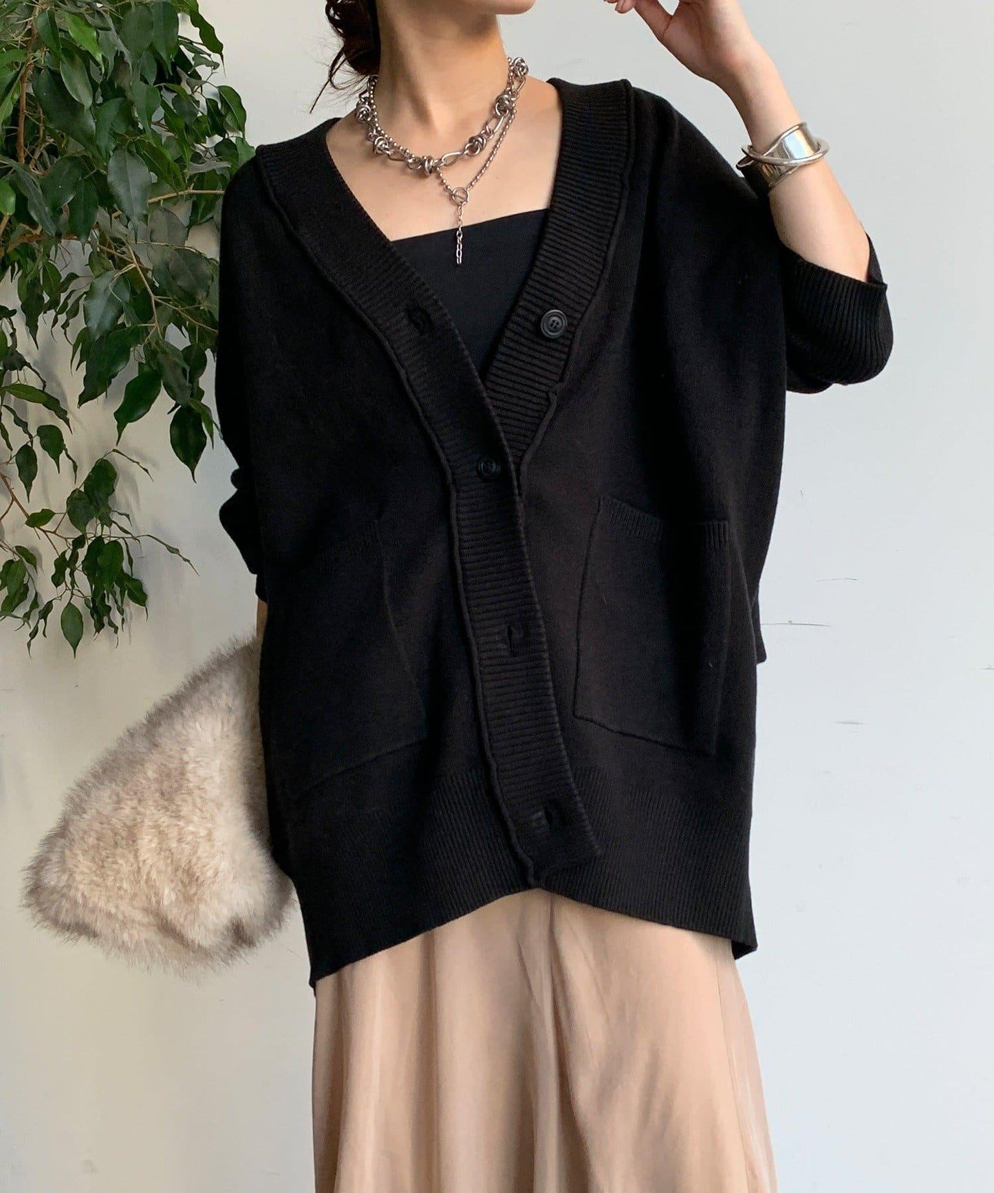 可機洗針織開衫