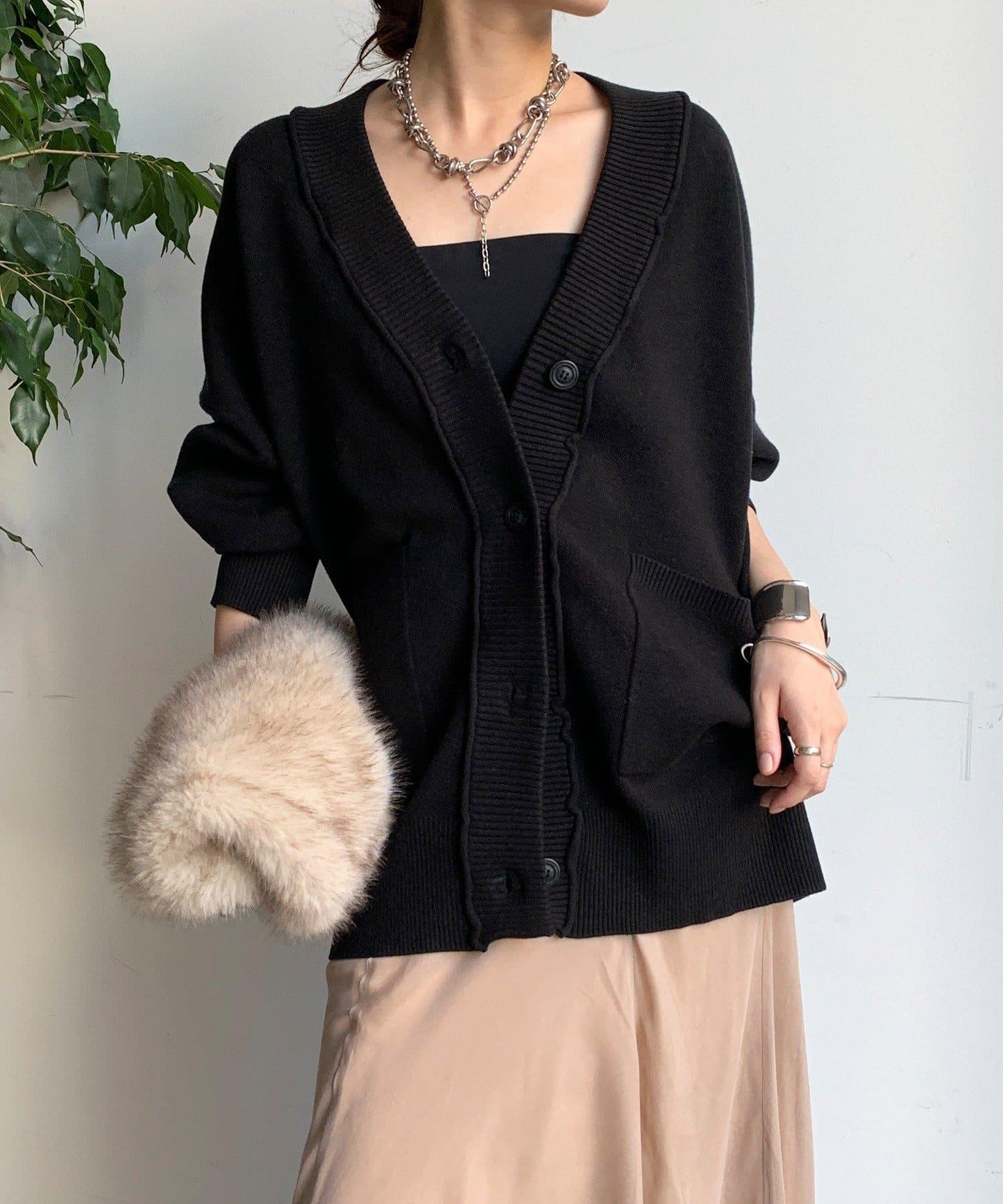 可機洗針織開衫