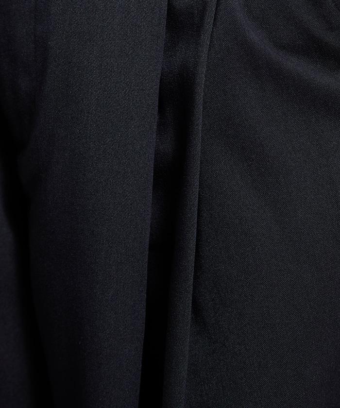 皇冠褲/雙褶桶形褲