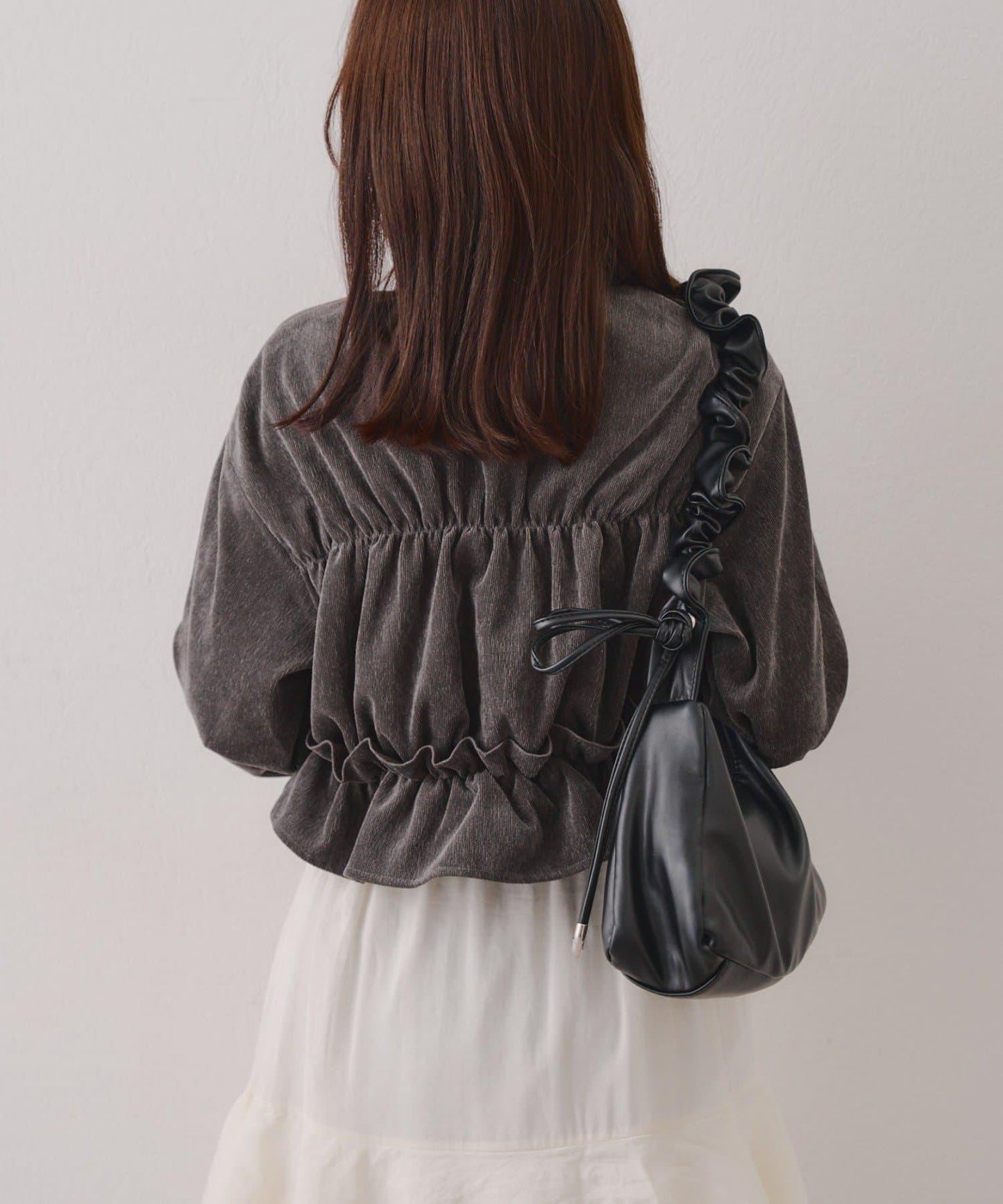 【RMAF】蝴蝶結格子襯衫