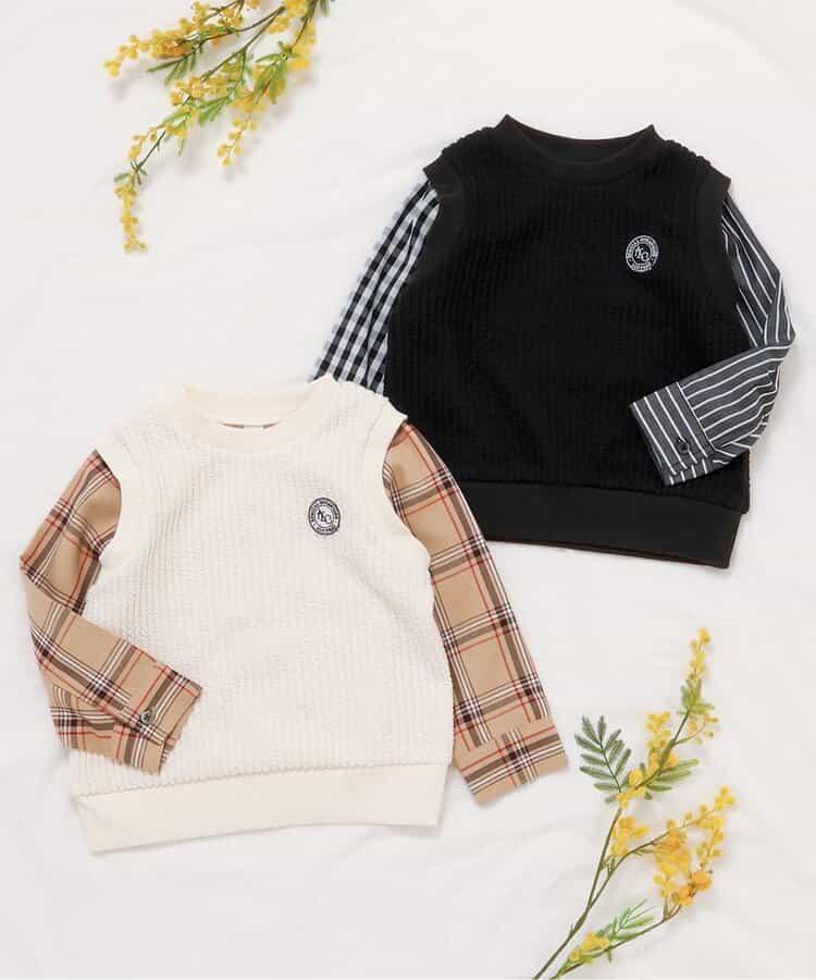 【リンク】背心拼接T恤