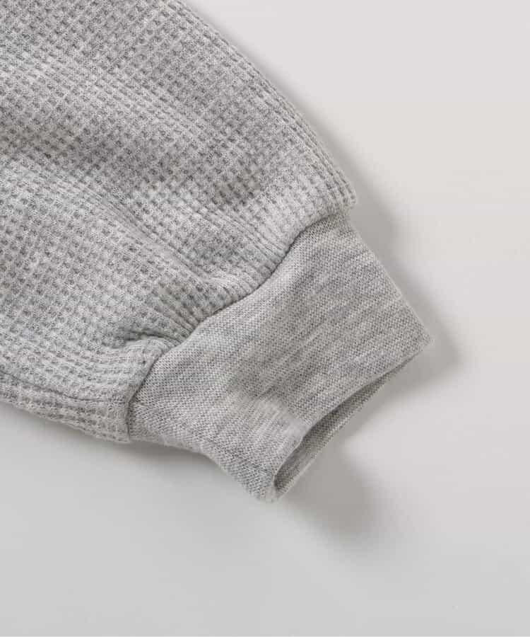 華夫格荷葉邊愛心圖案T恤