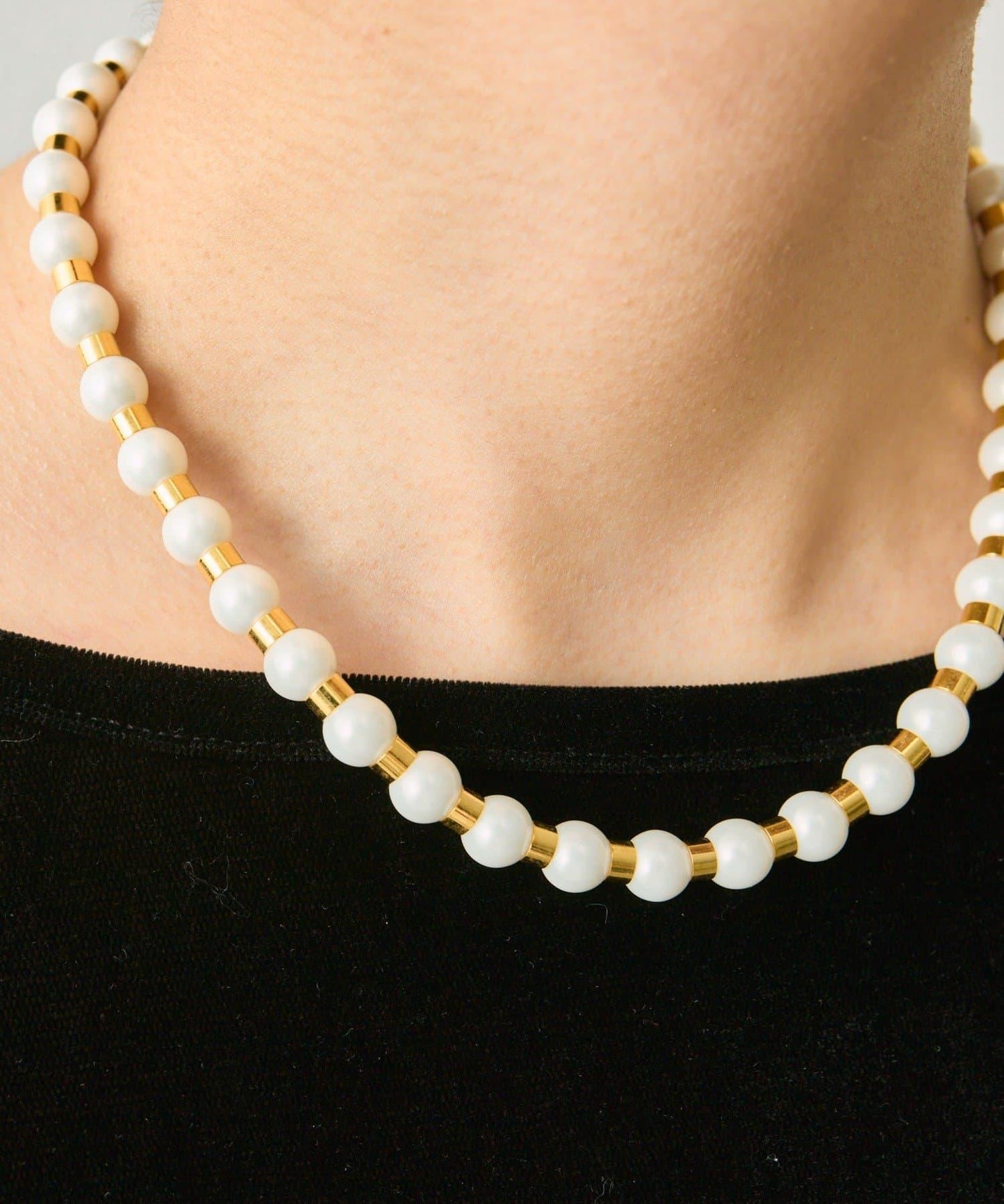 【ear PAPILLONNER】磁吸珍珠項鍊