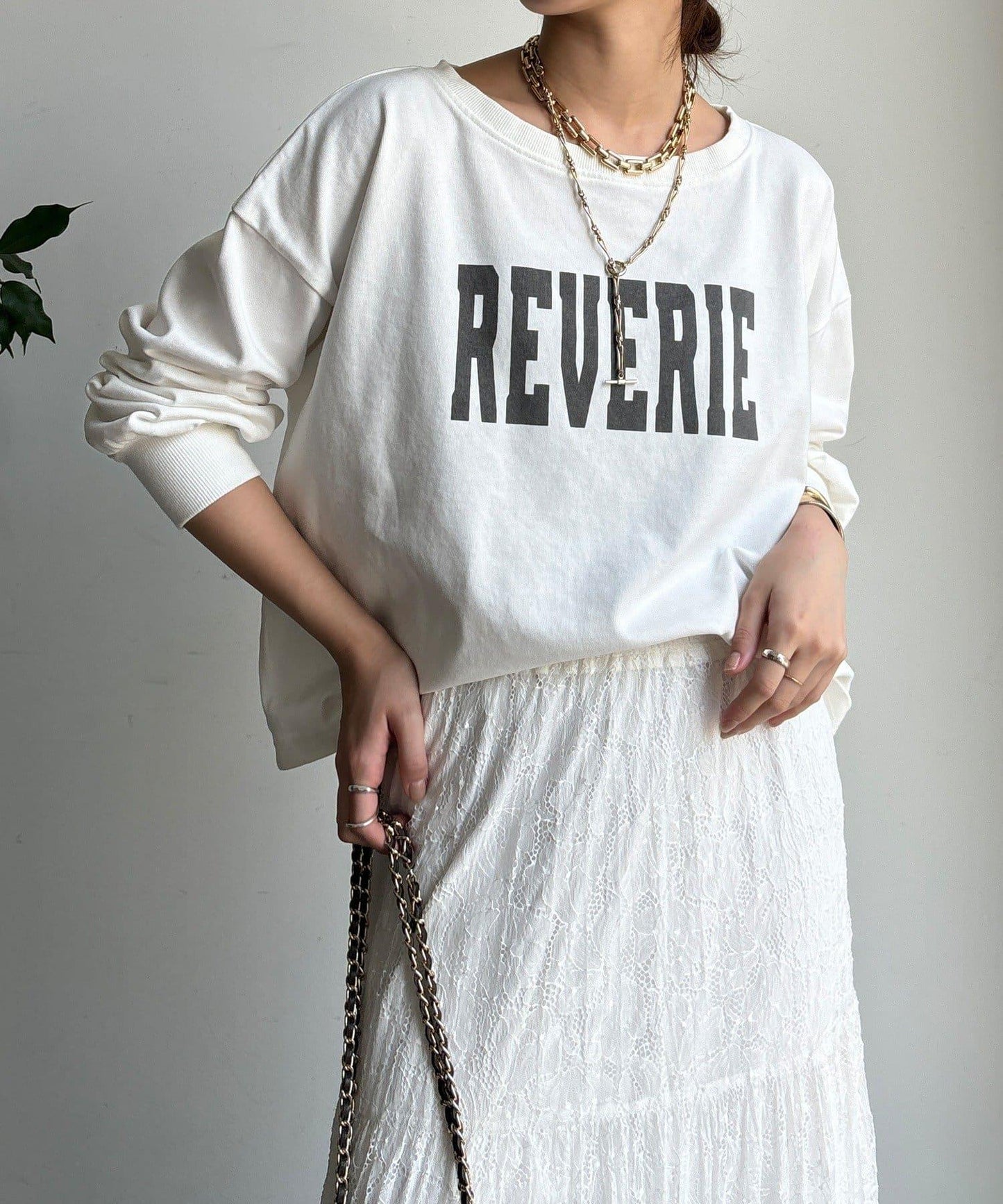 標誌短款套頭衫