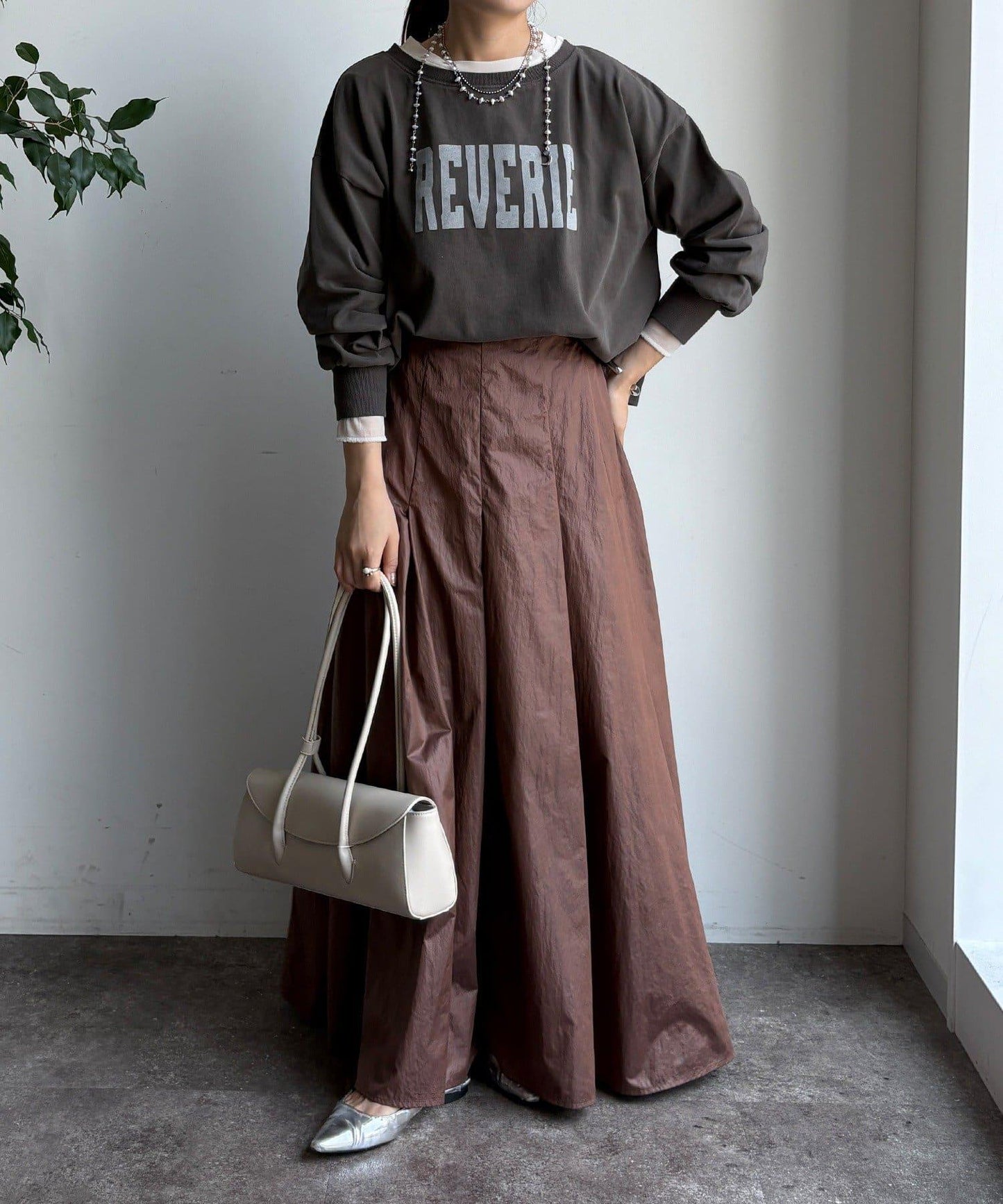 標誌短款套頭衫