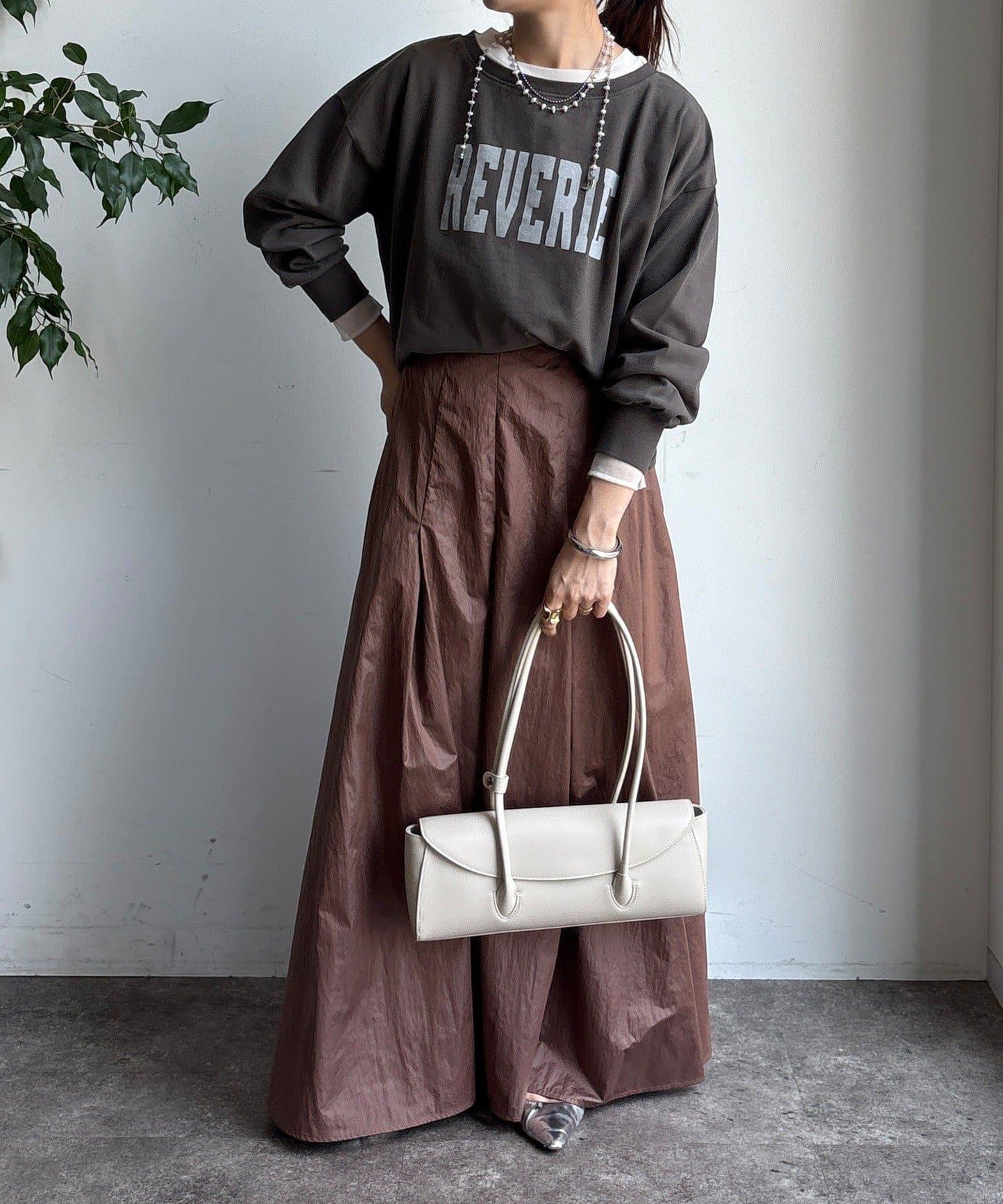 標誌短款套頭衫