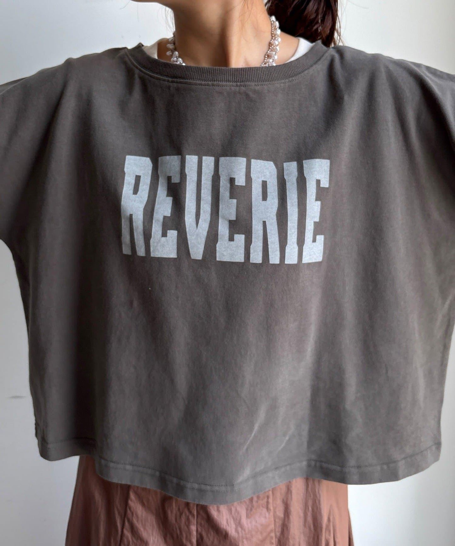 標誌短款套頭衫