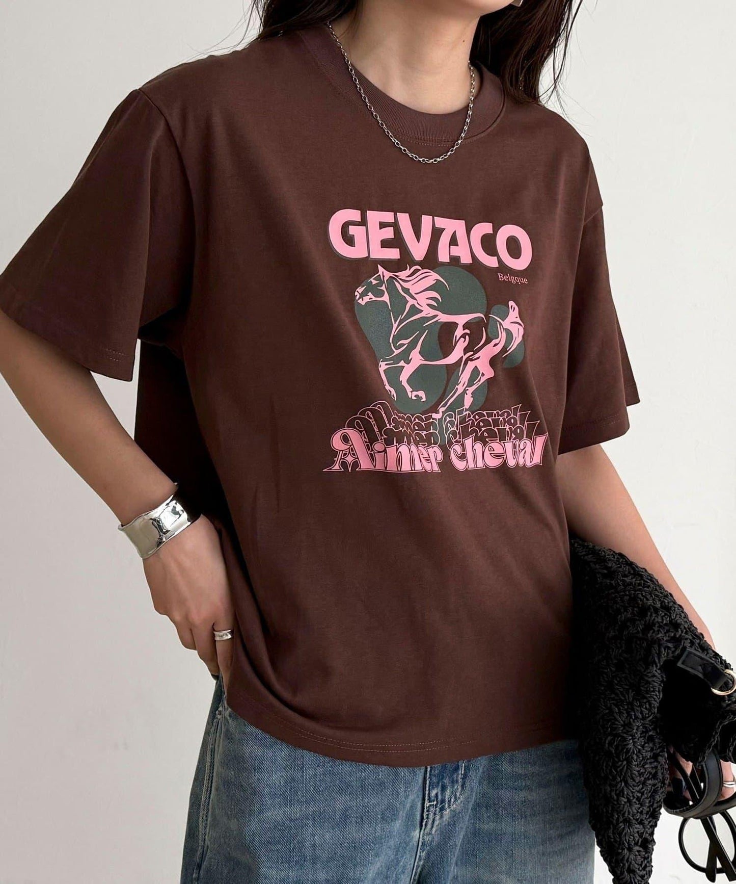 【GEVACO】前印花T恤