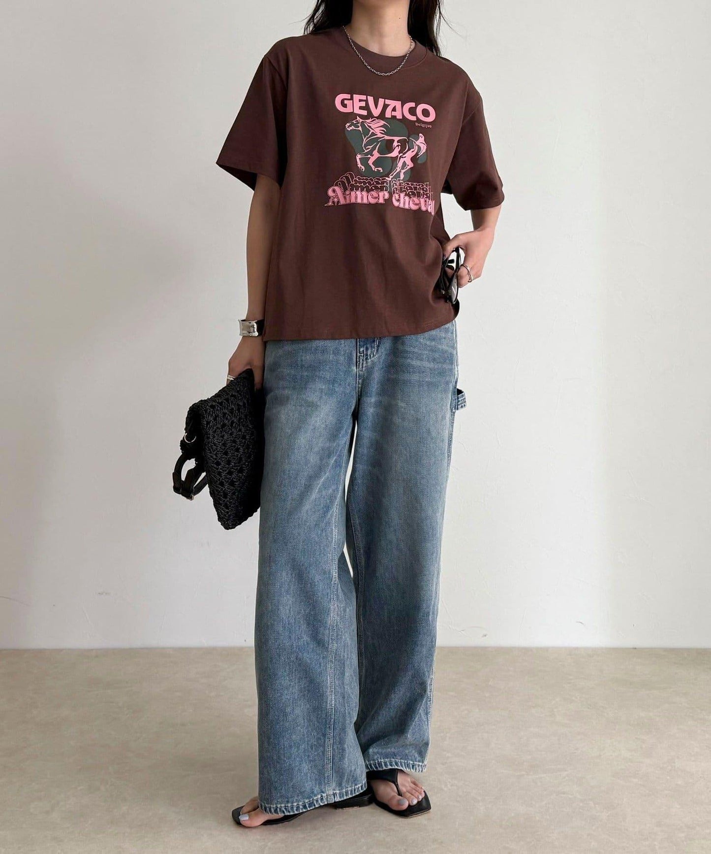 【GEVACO】前印花T恤