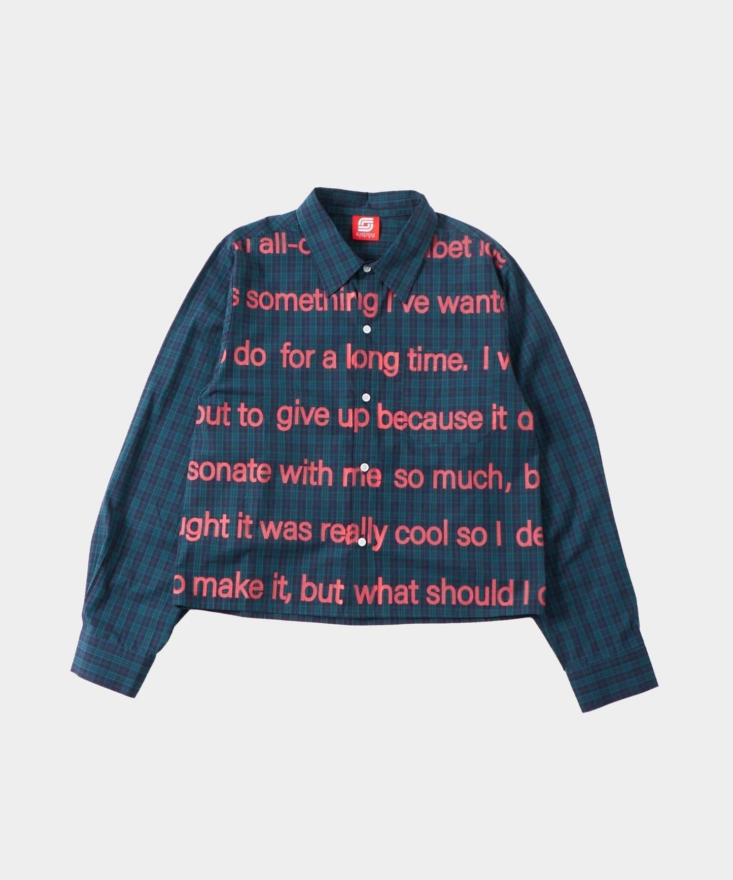 【AW】Sourcream印花長袖襯衫