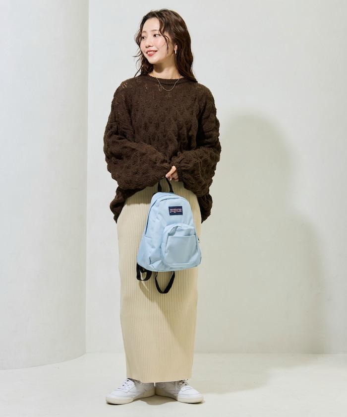 波點針織套頭衫