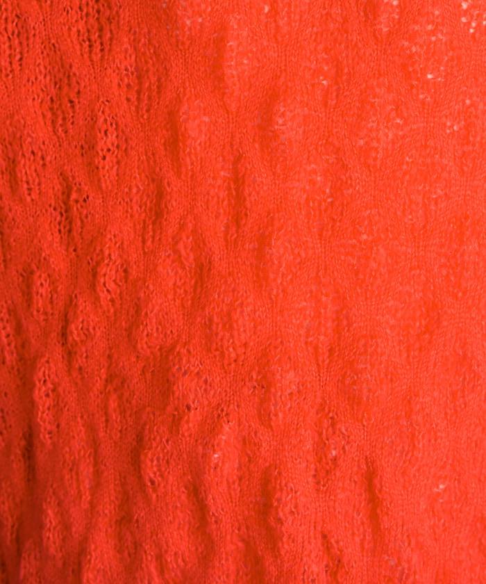 波點針織套頭衫