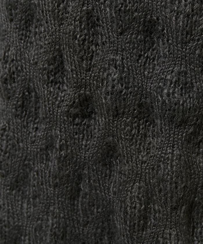 波點針織套頭衫