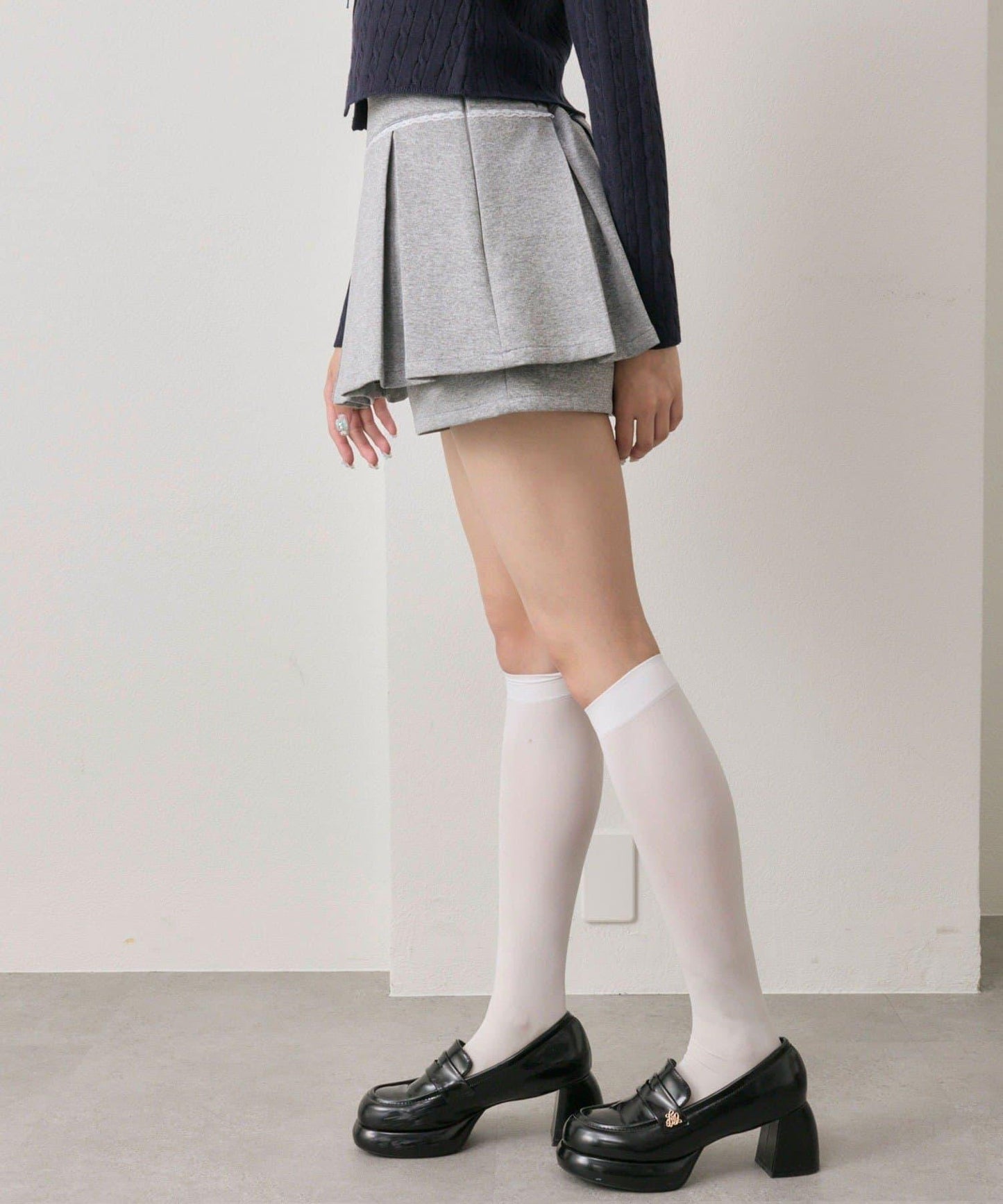 百褶裙褲