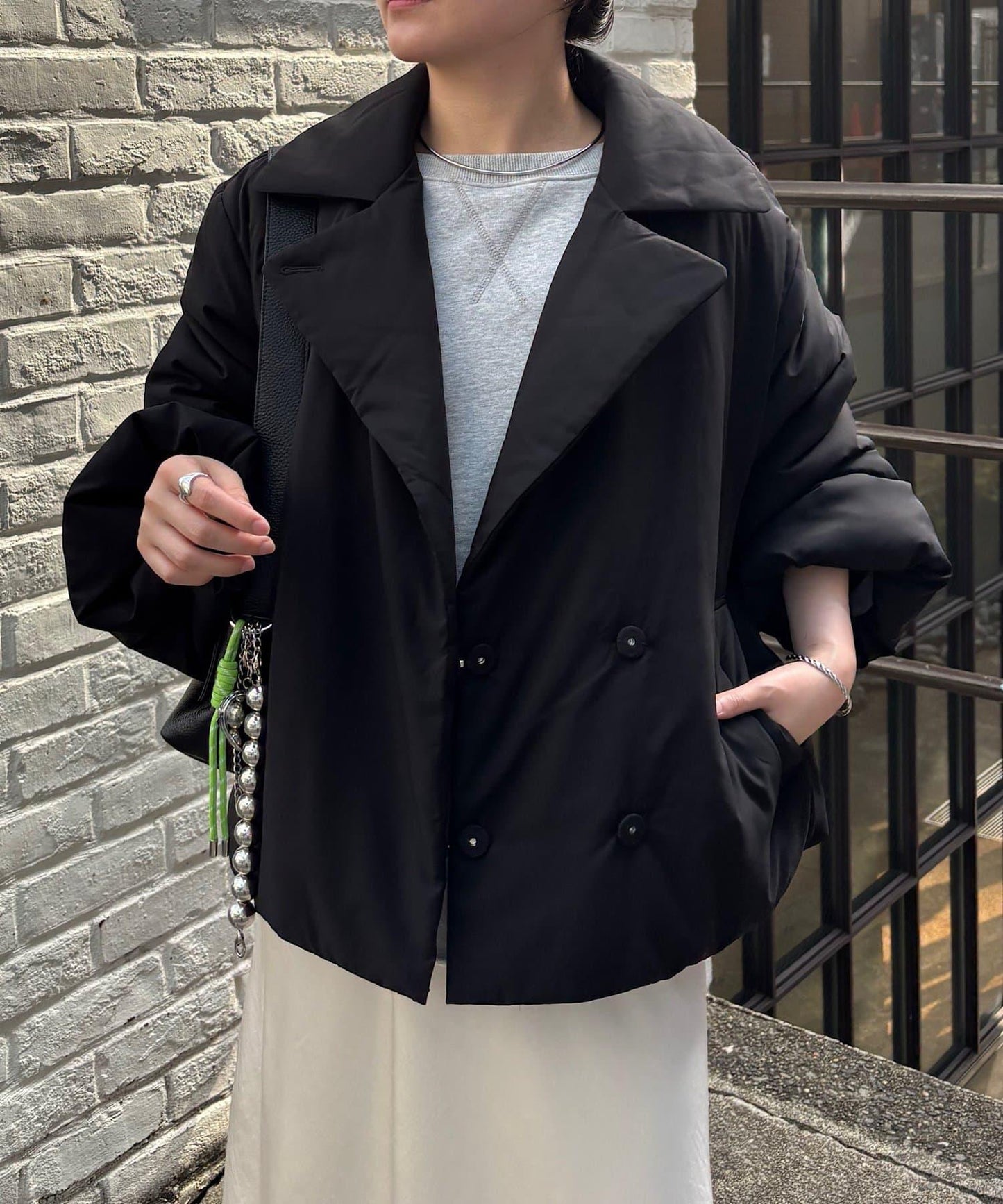 【會舉辦決定】【可水洗大衣/500g】可水洗中棉夾克