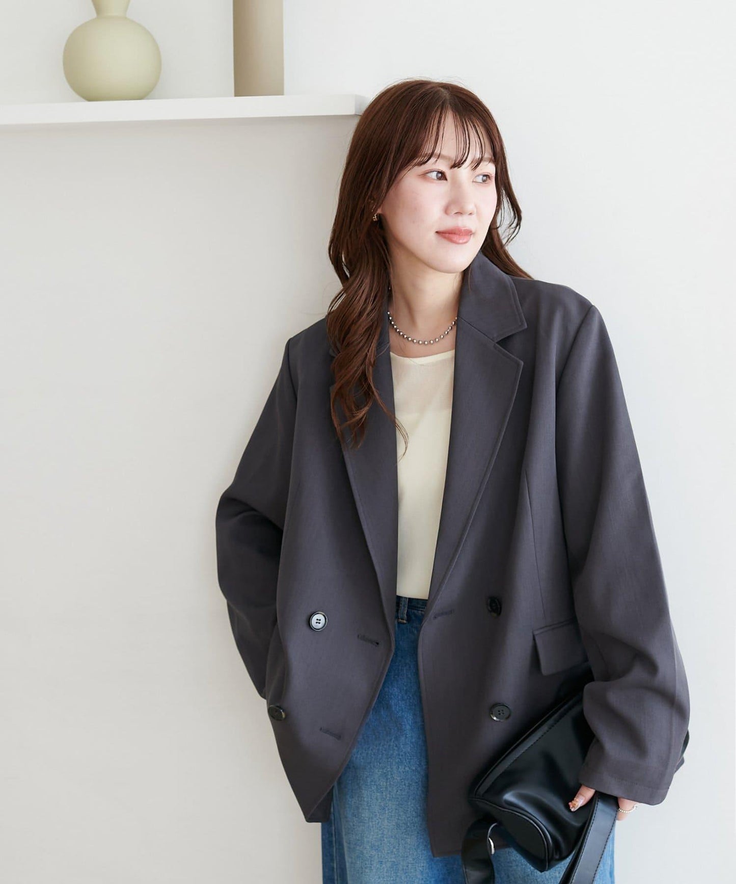 【Discoat】雙排扣西裝外套