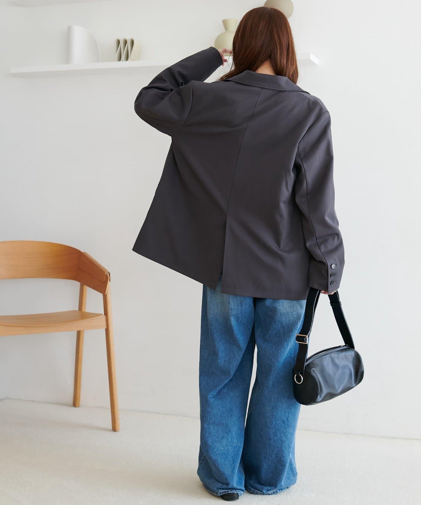 【Discoat】雙排扣西裝外套