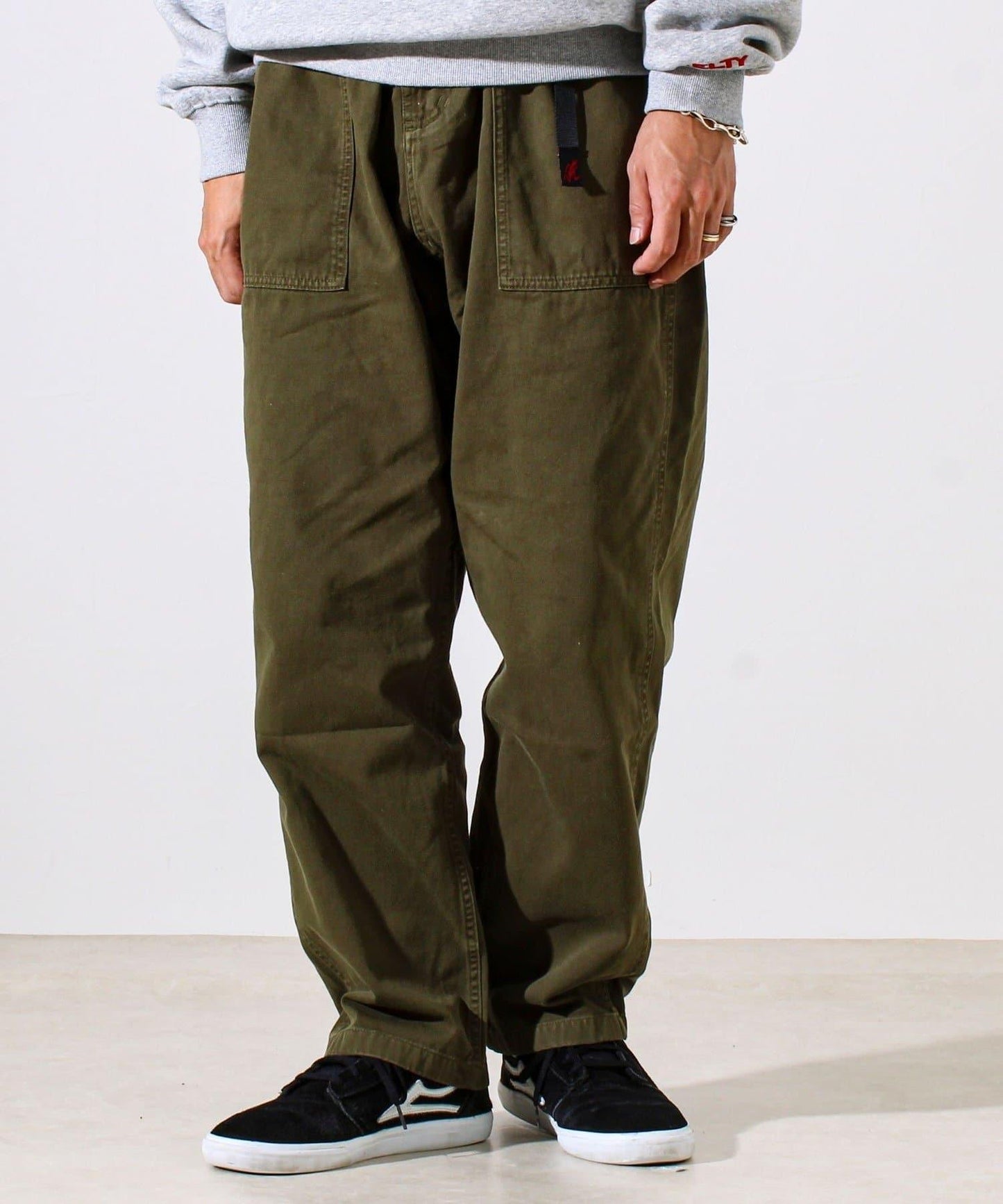 【GRAMICCI】寬鬆錐形長褲