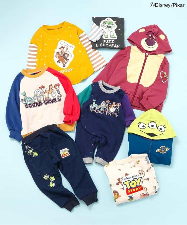 迪士尼角色/玩具總動員 刺繡九分束腳褲