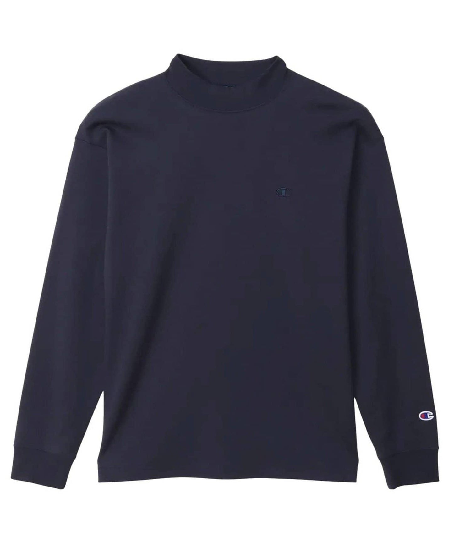 【Champion】ICON 高領長袖T恤 基礎款