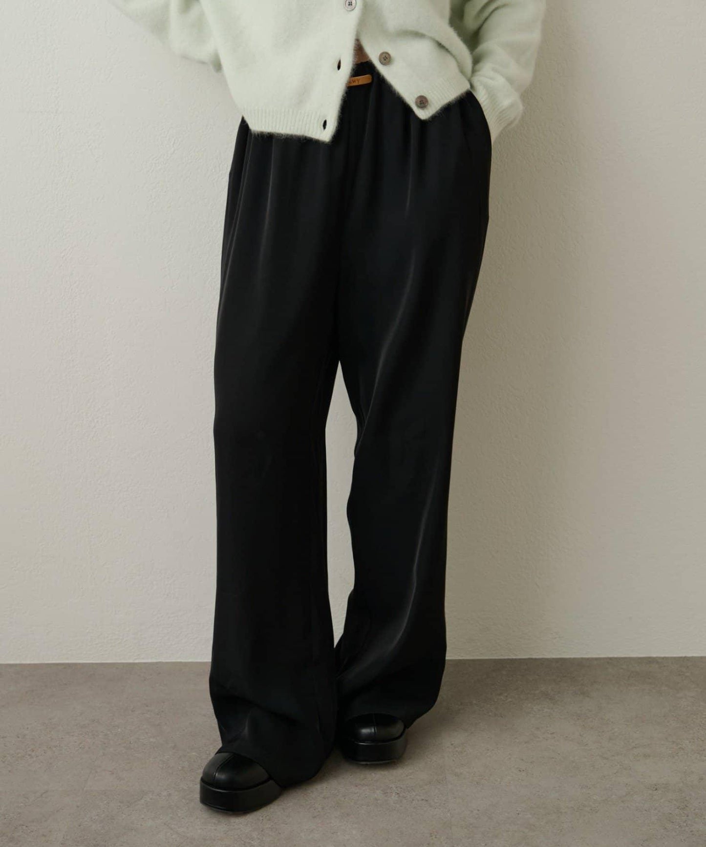 垂感休閒長褲