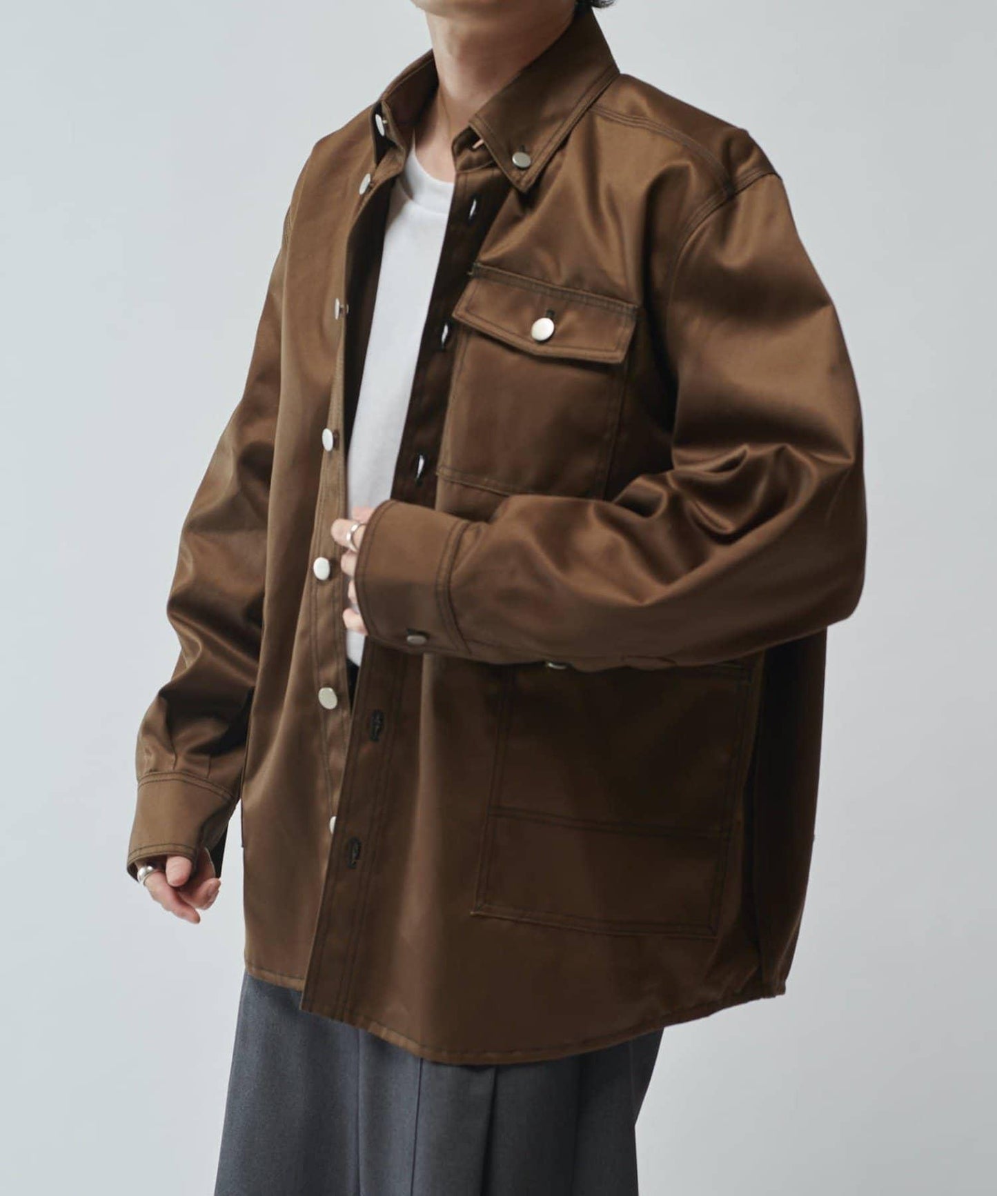 【Lui's】工裝襯衫