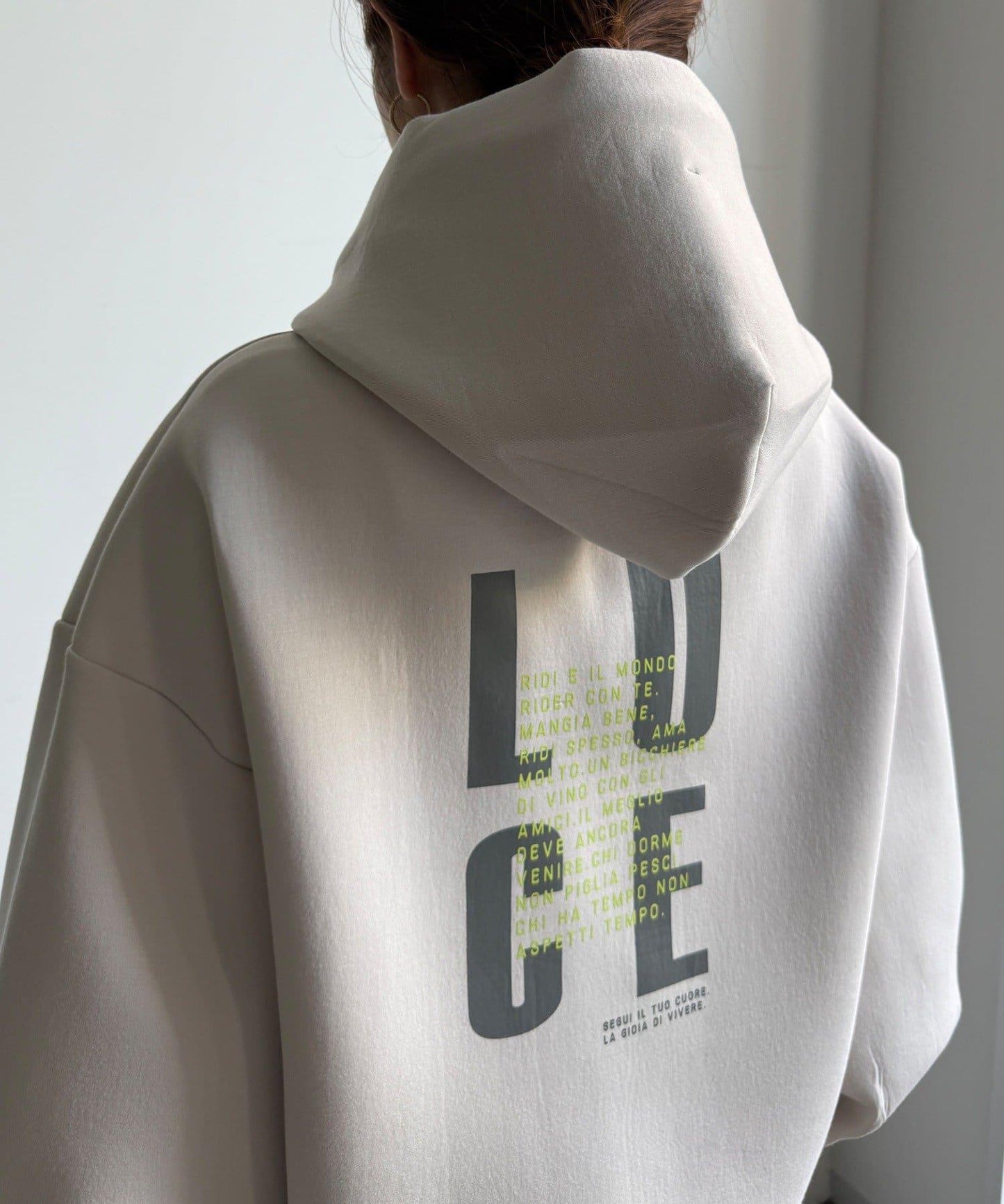 背面標誌連帽衛衣