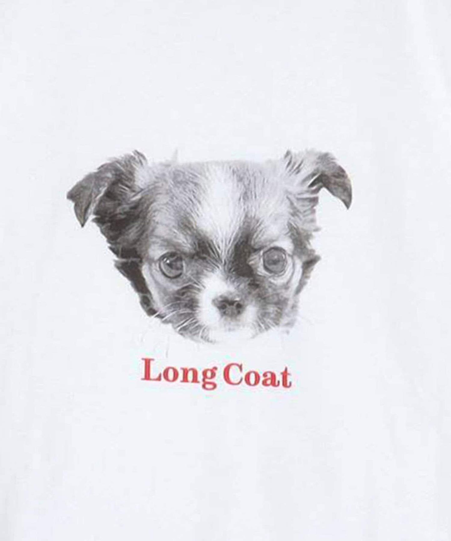 【人氣系列】【DOG&CAT】犬貓印花圓領長袖T恤