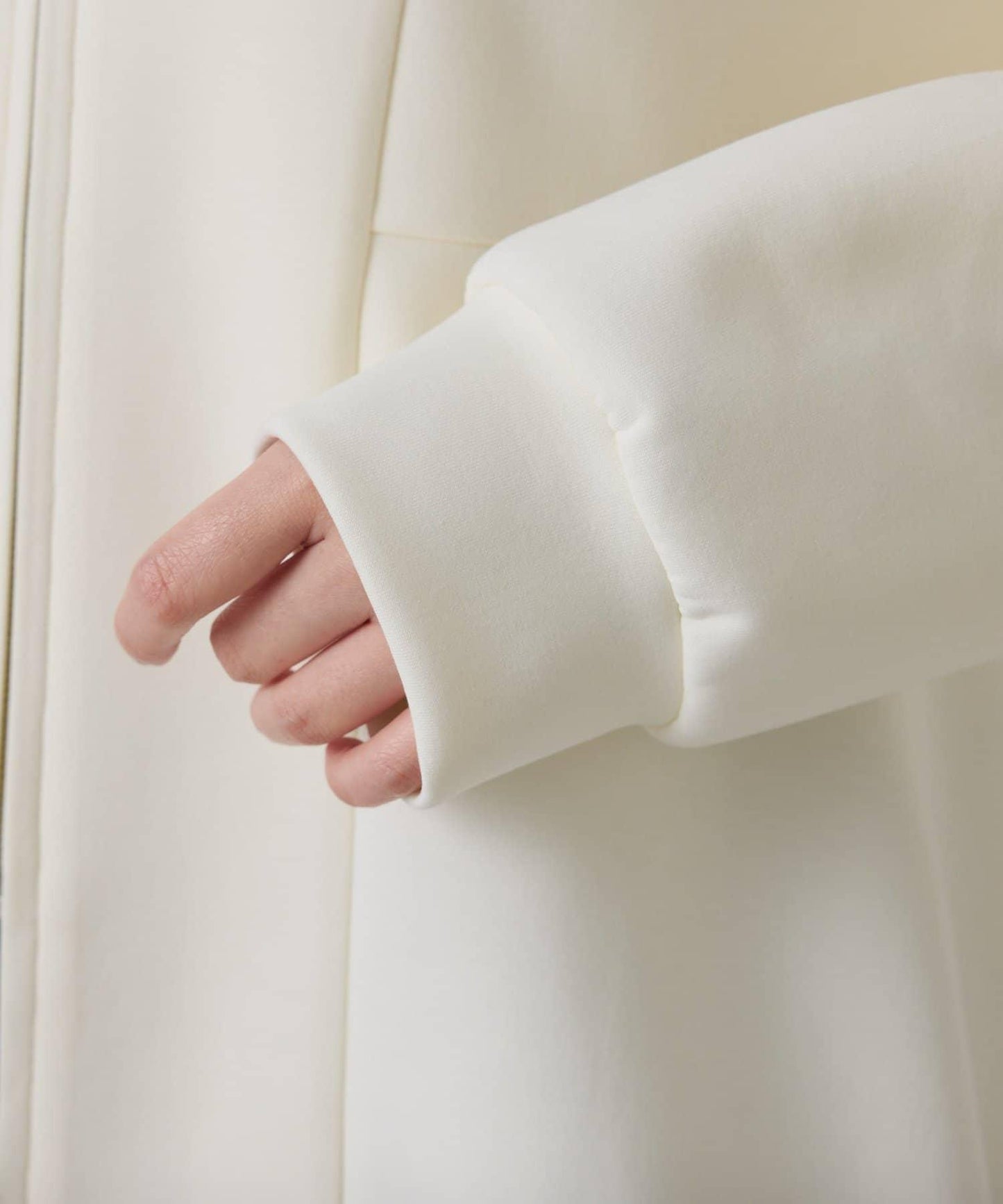 紙板荷葉邊開衫/套裝服