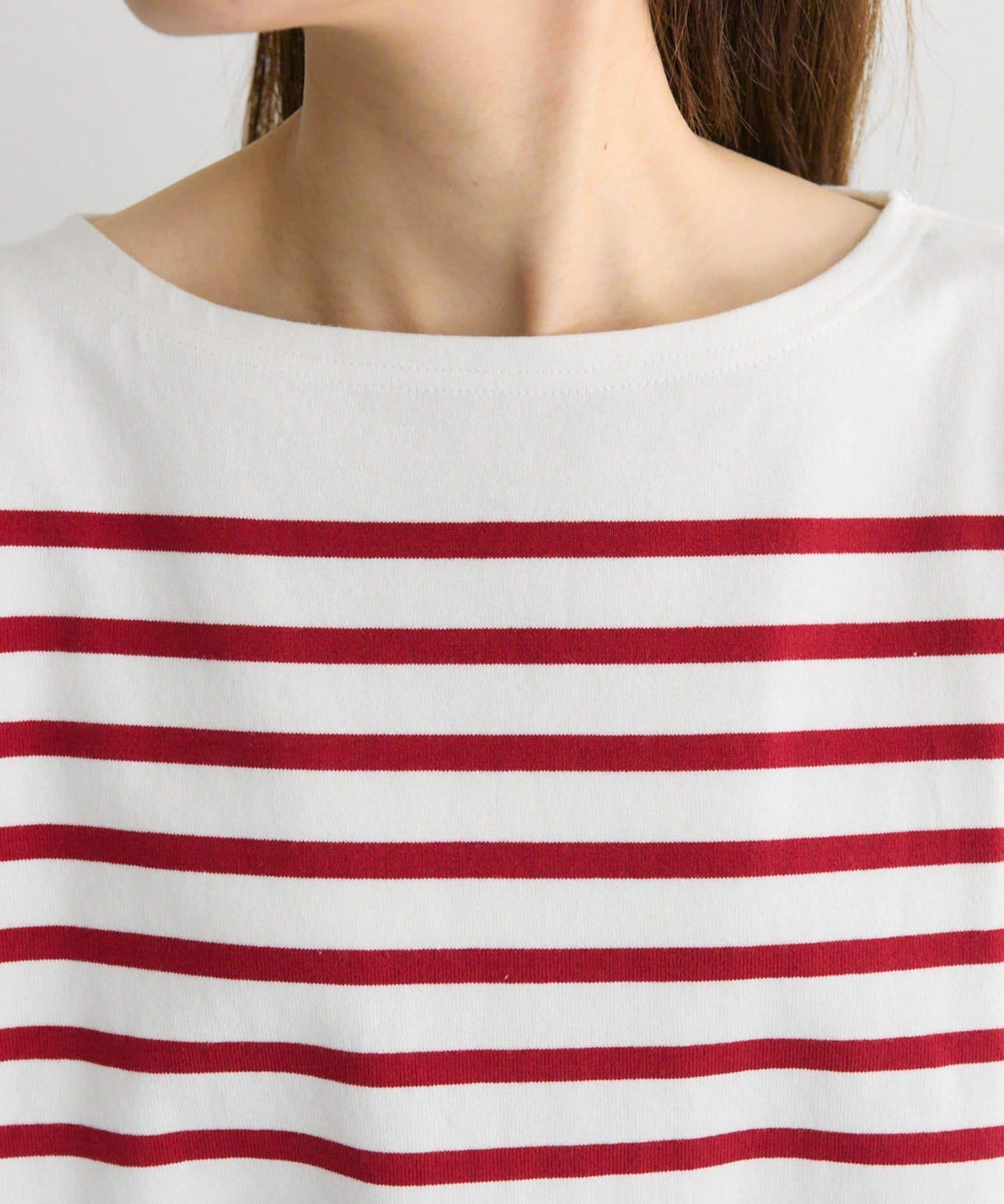 【@kokiminita聯名】拼接條紋寬袖T恤