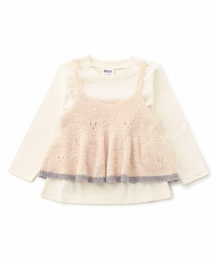 針織背心兩件套上衣