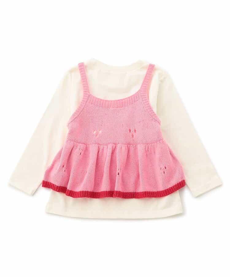 針織背心兩件套上衣