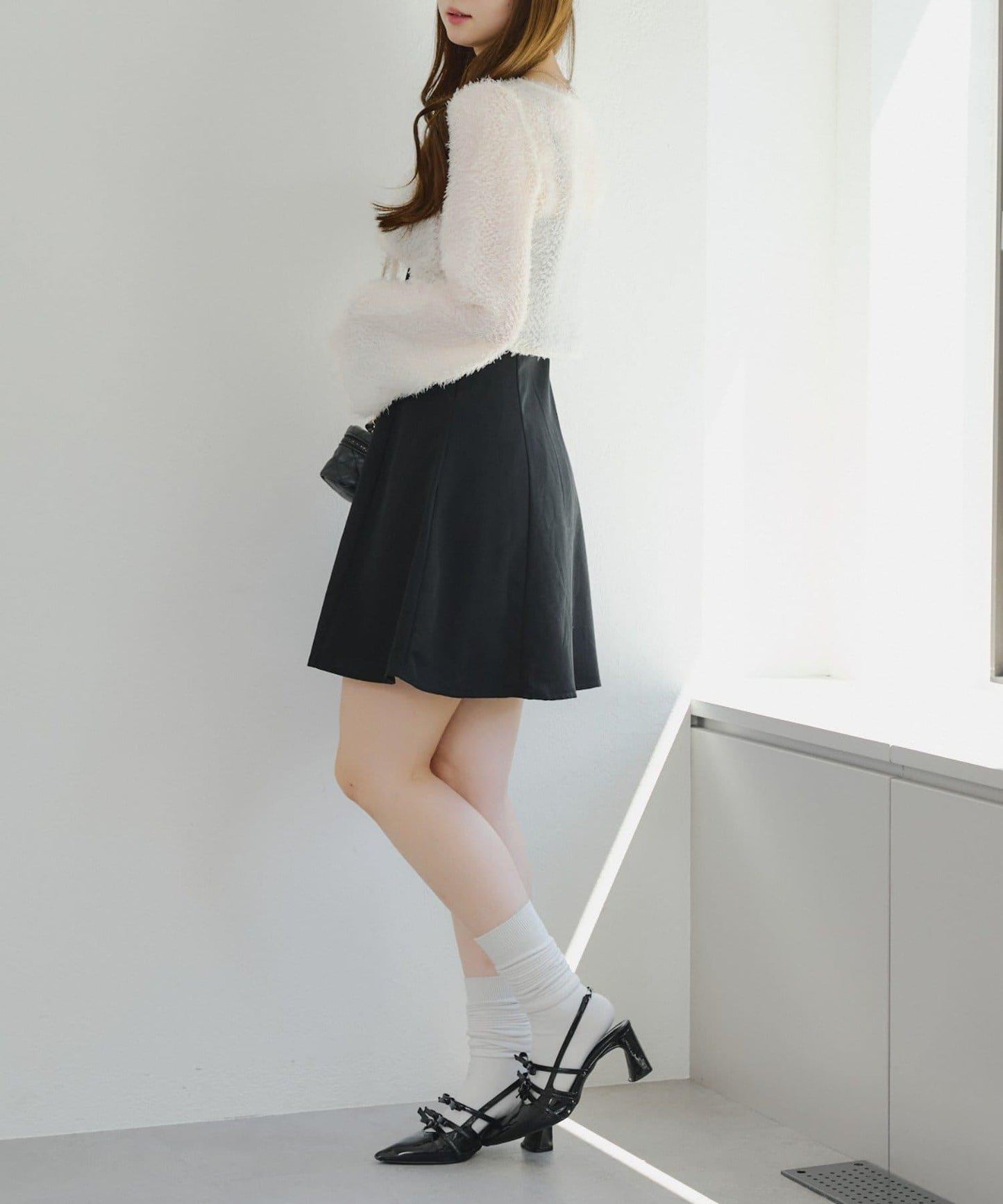 參戰服裝難民必看♪【RMAF】毛絨開衫×迷你連衣裙套裝