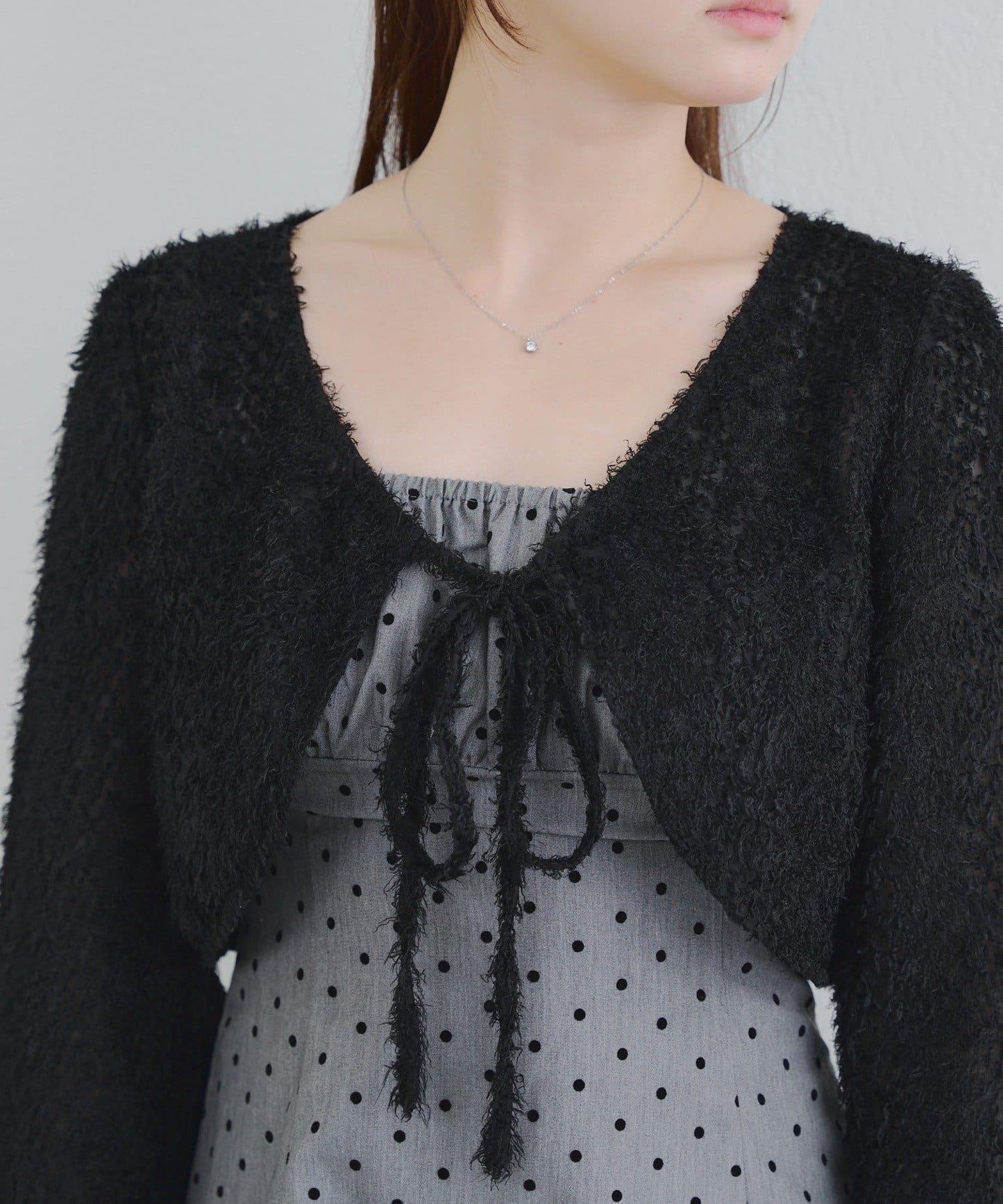 參戰服裝難民必看♪【RMAF】毛絨開衫×迷你連衣裙套裝