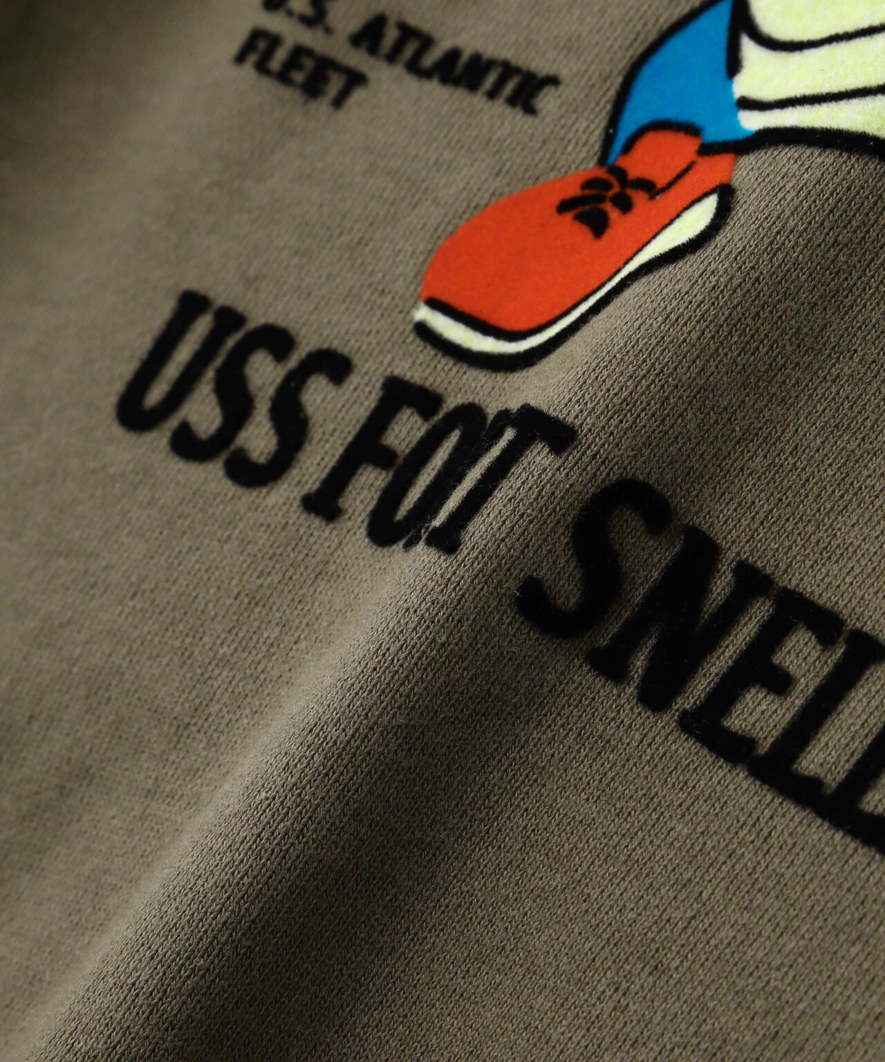USS FORT SNELLING 前拉鍊 連帽衛衣 《&DEPOT限定》