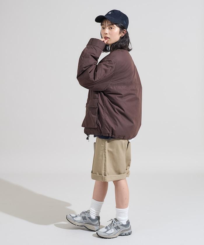棉尼龍短款夾克