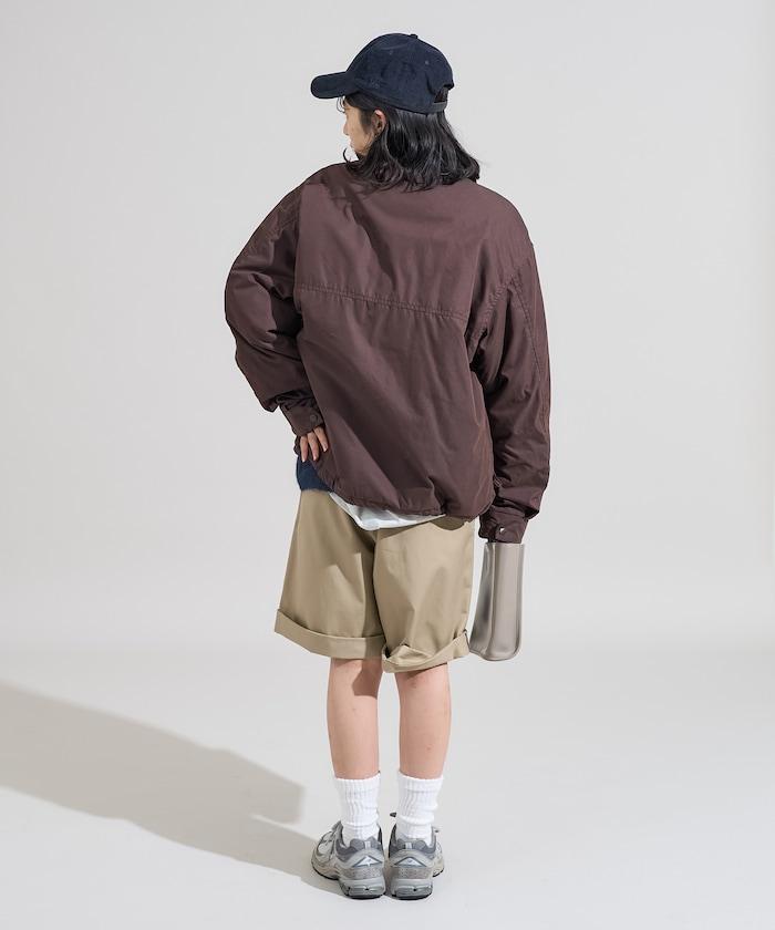棉尼龍短款夾克