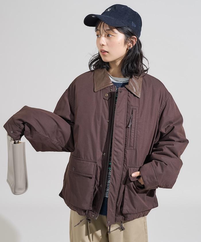 棉尼龍短款夾克
