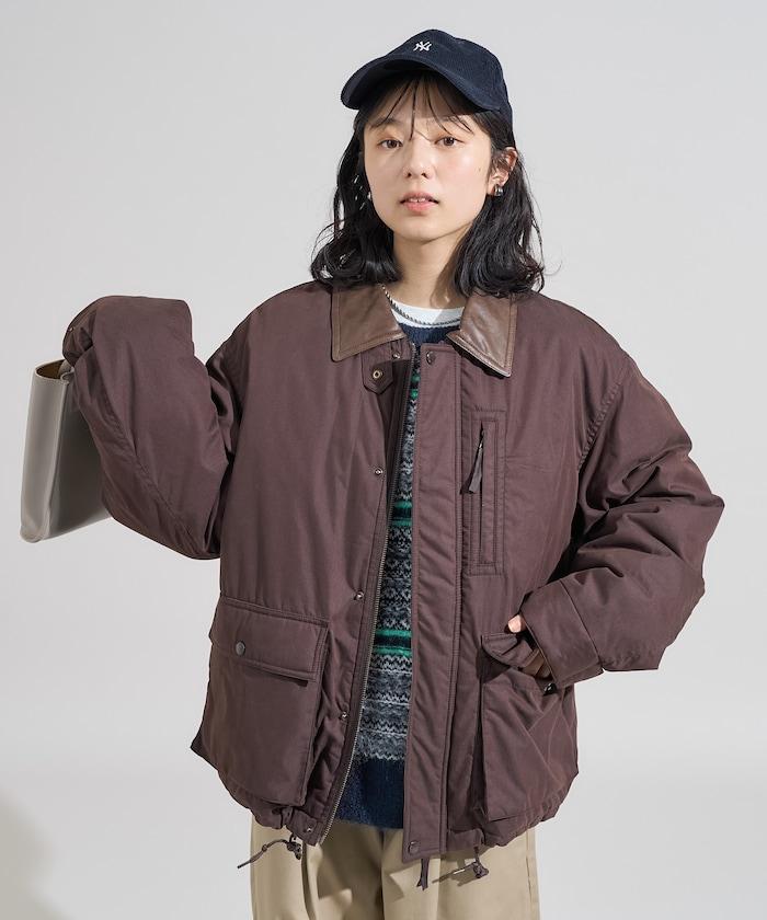 棉尼龍短款夾克